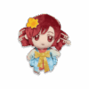 Fat Teto Plush With Flower Petal Pin 2